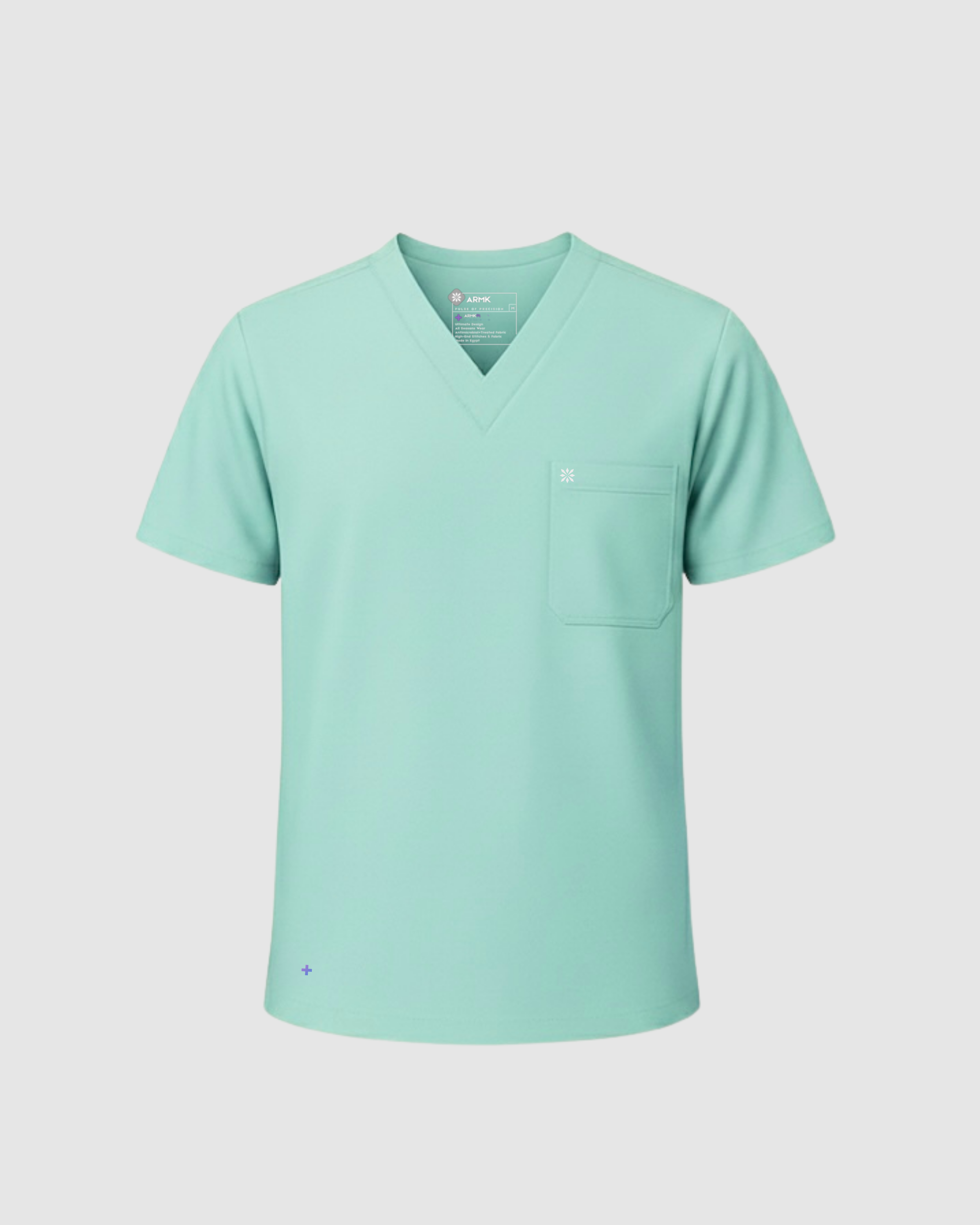 ARMKPLUS+, Full set Mint Green  ( V Neck ) For Men