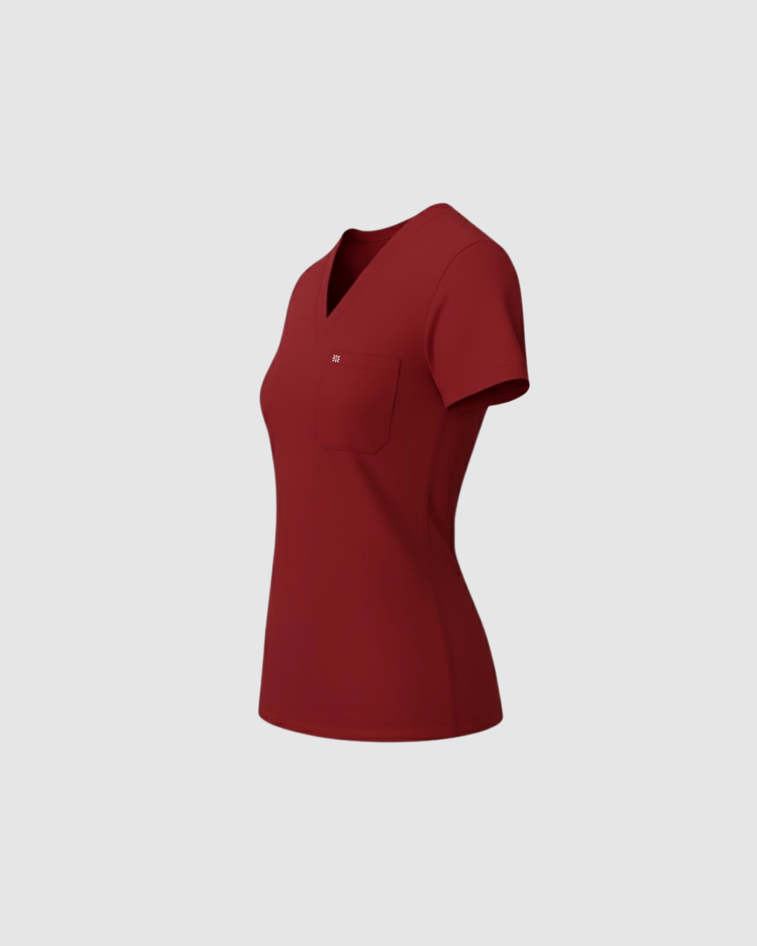 ARMKPLUS+, Garnet Rouge ( V Neck ) FOR WOMEN ( TOP )