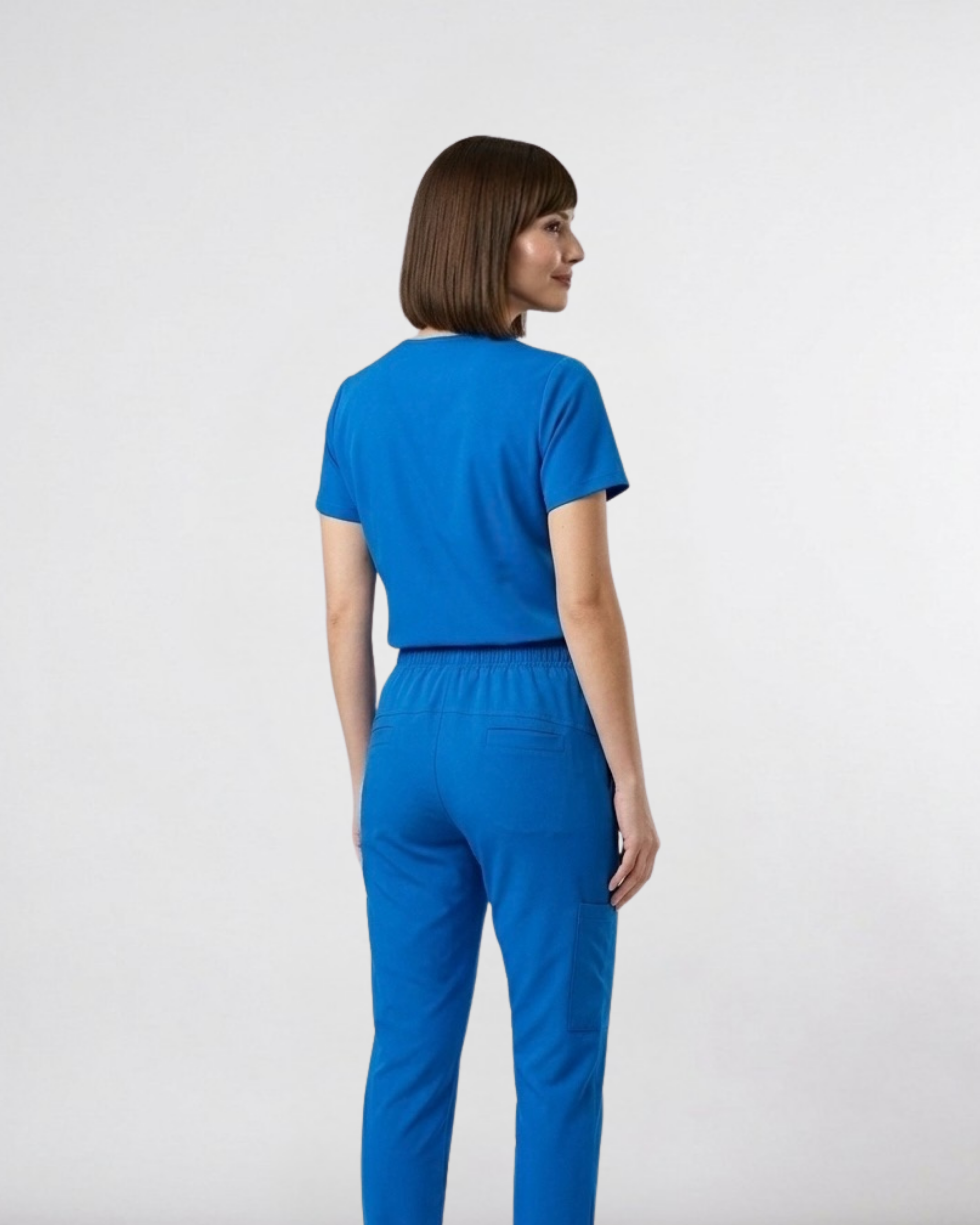 ARMK X, Full set Royal Sapphire ( V Neck ) For Women
