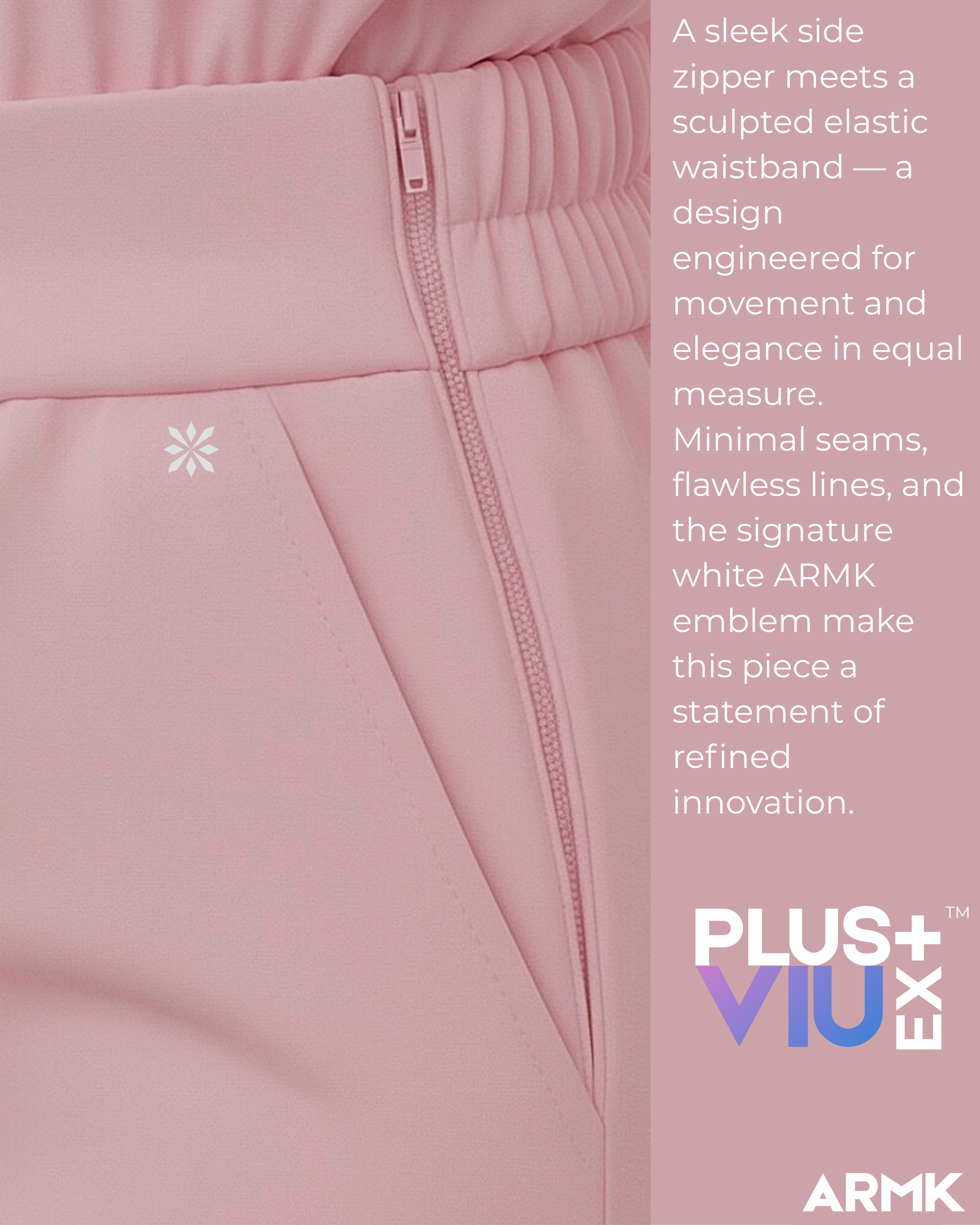 ARMKPLUS+, Blush Bloom, VIUEX™ FOR WOMEN ( PANTS )