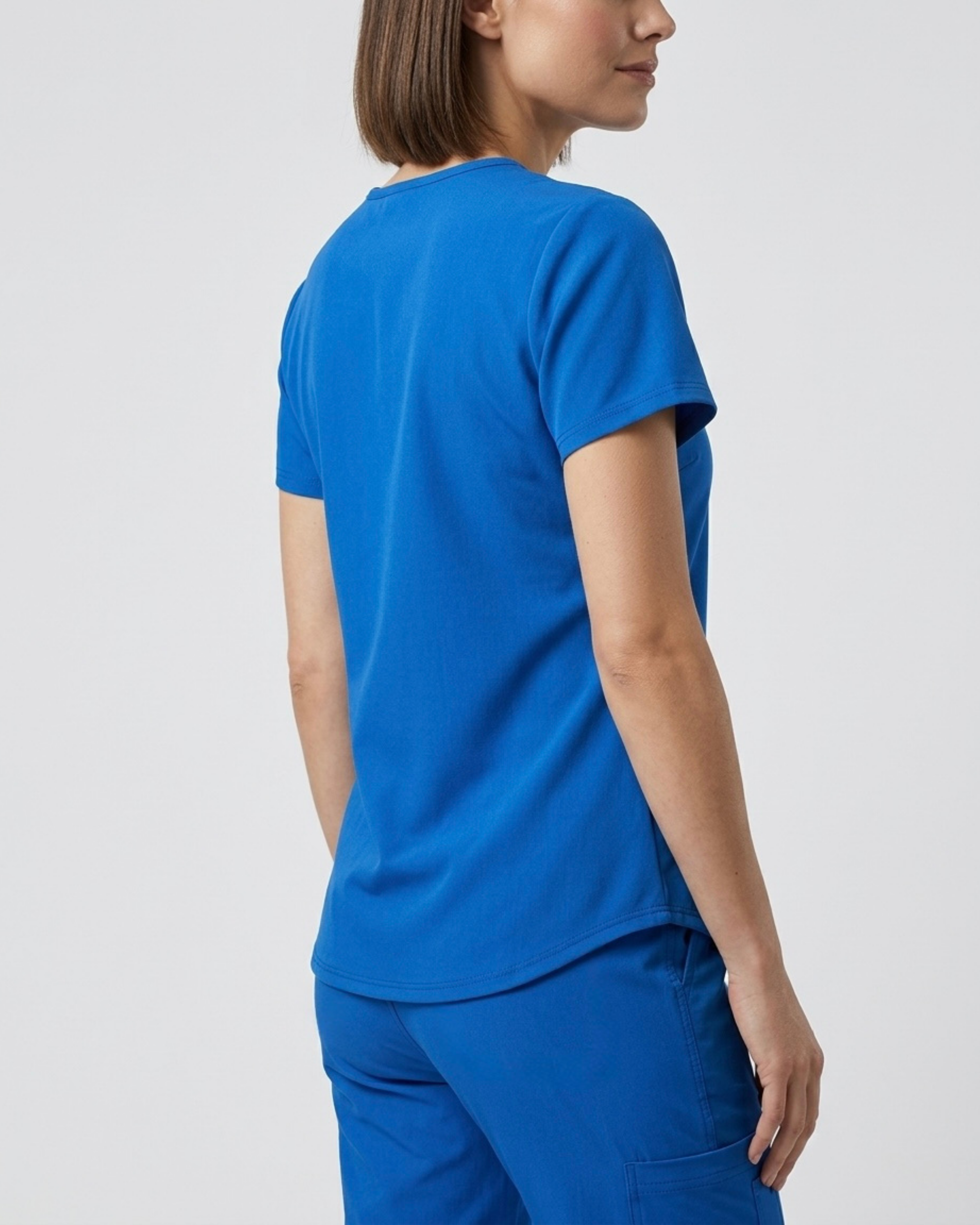 ARMK X, Full set Royal Sapphire ( V Neck ) For Women